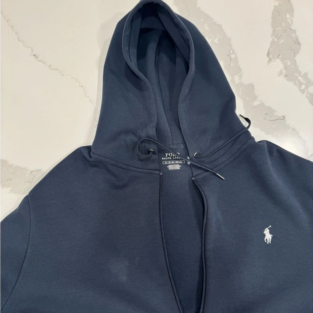 Polo Ralph Lauren Dark Blue Zip-Up Hoodie and pants